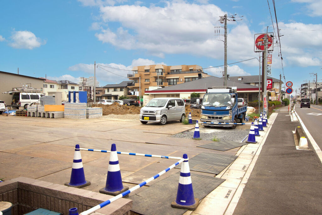 鶴瀬の土地の写真