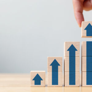 ステップアップしていくイメージ図