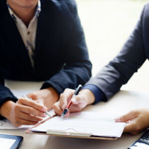 ミーティング中の風景