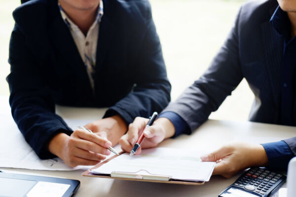 ミーティング中の風景