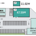 鶴瀬東口クリニックモールの図面