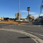 朝霞台クリニックモール予定地（写真）