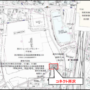 コネクト所沢周辺地図
